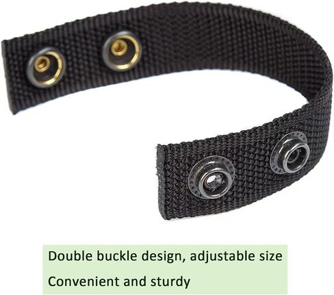 Duty Belt Key Holder Nylon Keeper with Double Snaps Tactical Gear Clip Military Molle Hook for Security Police in Saudi Arabia