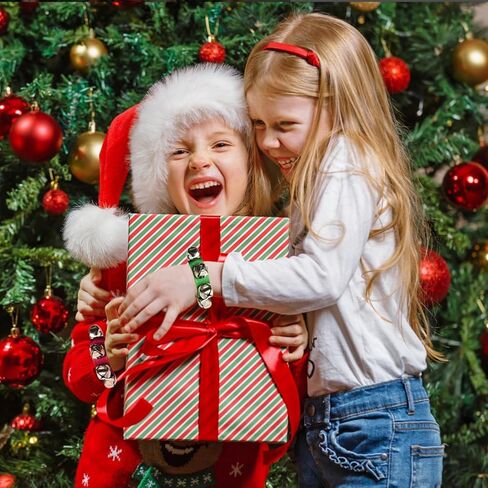 6 قطع من أدوات أجراس جلجل من YoleShy، أجراس المعصم وأجراس جلجل يدوية، سوار جرس جلجل لأجراس الموسيقى، هدايا حفلات قرع أجراس الكاحل، جرس جلجل عيد الميلاد (أحمر وأخضر) in Kuwait