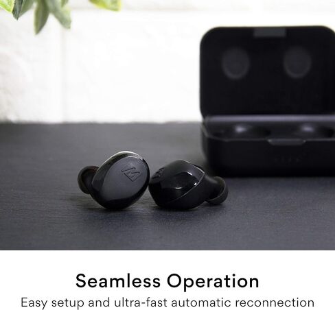 MEE audio X20 True Wireless Earbuds - Bluetooth 5.0 Stereo Headphones with Charging Case - Active Noise Cancelling in Ear Earphones - IPX4 Sweat Resistant, Built-in Headset, Mic & Touch Control in Saudi Arabia