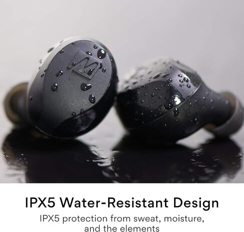 MEE audio X20 True Wireless Earbuds - Bluetooth 5.0 Stereo Headphones with Charging Case - Active Noise Cancelling in Ear Earphones - IPX4 Sweat Resistant, Built-in Headset, Mic & Touch Control in Saudi Arabia