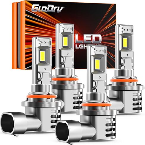 [2024 Upgrade] 9005 Bulbs [Newest & Brightest] 20000lm 600% Brighter 1:1 Mini Size Design With 6000k Cool White，Direct Installation Fog Light Bulbs Plug and Play, Pack of 2 in Saudi Arabia