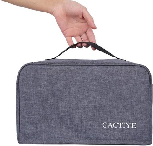 Cuisinart 4 غطاء غبار شريحة محمصة مع جيوب ، يمكن أن يحمل المربى الموزعة واللقطات ، حماية الغبار وبصمات الأصابع ، أسود (12.5 * 10.5 * 7.5) in Kuwait