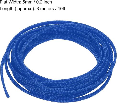 uxcell Expandable Sleeving, 1/4-inch 16ft Cable Sleeve, Yellow in Saudi Arabia
