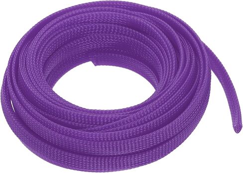 uxcell Expandable Sleeving, 1/4-inch 16ft Cable Sleeve, Yellow in Saudi Arabia