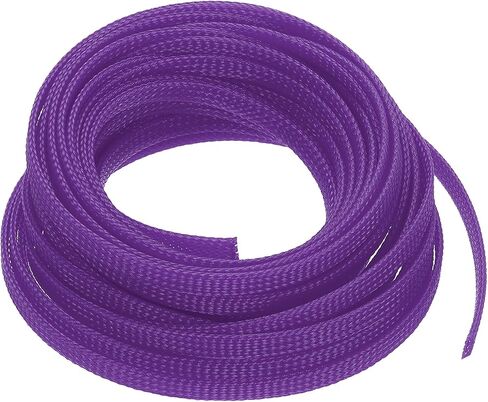 uxcell Expandable Sleeving, 1/4-inch 16ft Cable Sleeve, Yellow in Saudi Arabia