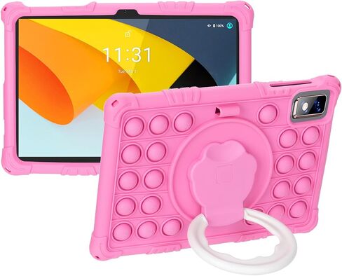 Kids Case for BYYBUO SmartPad A10_L Tablet 10.1 Inch/BYYBUO A10/ T10/ T10 Pro Tablet, Protective Cover with Handle/Stand/Stylus Holder - Black in Saudi Arabia