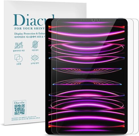 واقي شاشة الحيوانات الأليفة من 2 حزمة مع طلاء زجاجي لـ iPad Mini 6th Gen 8.3 Inch ، HD Clear ، معرف الوجه و Apple Pencil متوافق ، مضاد للضوء الأزرق ، غير قابل للكسر ، سهلة التثبيت in Saudi Arabia