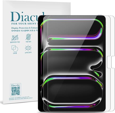 واقي شاشة الحيوانات الأليفة من 2 حزمة مع طلاء زجاجي لـ iPad Mini 6th Gen 8.3 Inch ، HD Clear ، معرف الوجه و Apple Pencil متوافق ، مضاد للضوء الأزرق ، غير قابل للكسر ، سهلة التثبيت in Saudi Arabia