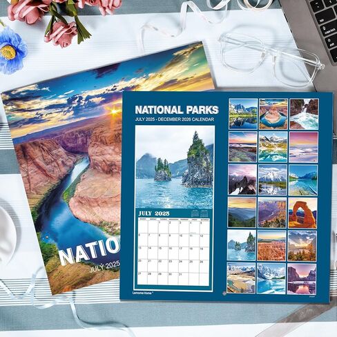 Calendar 2025 - JAN 2025 - DEC 2025, Wall Calendar, 12 Monthly Calendar 2025, 12" x 24" (Open), Wall Calendar 2025 with Unruled Blocks(1.5" x 1.4") + Thick Glossy Paper in Saudi Arabia