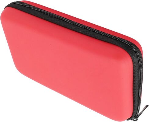 Ciciglow Game Console Case Case ، حالة حماية Hard Shell Travel لـ 3DS XL الجديدة ، 2DS XL ، 3DS LL مع 8 ألعاب الجيب الداخلي (الأحمر) in Kuwait