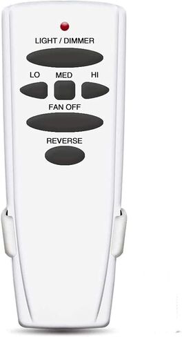 Ceiling Fan Remote Control Kit with Receiver, Replacement for Hunter 99770, 99772, 99392, 99813, Universal 3-Speeds Remote Control Kit, Fans Control with Dimmer in Saudi Arabia