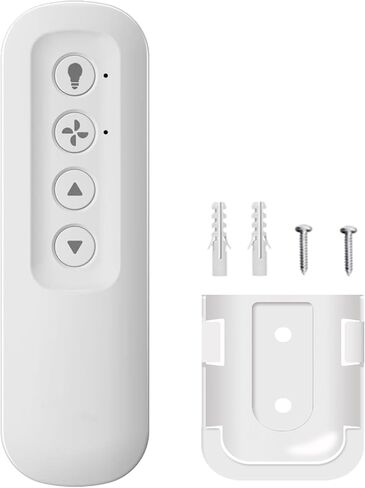 Ceiling Fan Remote Control Kit with Receiver, Replacement for Hunter 99770, 99772, 99392, 99813, Universal 3-Speeds Remote Control Kit, Fans Control with Dimmer in Saudi Arabia