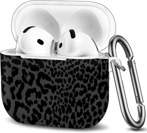 Case Compatible with AirPod 4th Generation 2024,Shockproof Protective Case Cover with Keychain for Women Men,Wireless Accessorie Charging Cases for Airpod 4th - Coffee Bean in Saudi Arabia