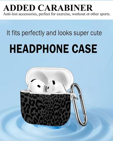 Case Compatible with AirPod 4th Generation 2024,Shockproof Protective Case Cover with Keychain for Women Men,Wireless Accessorie Charging Cases for Airpod 4th - Coffee Bean in Saudi Arabia