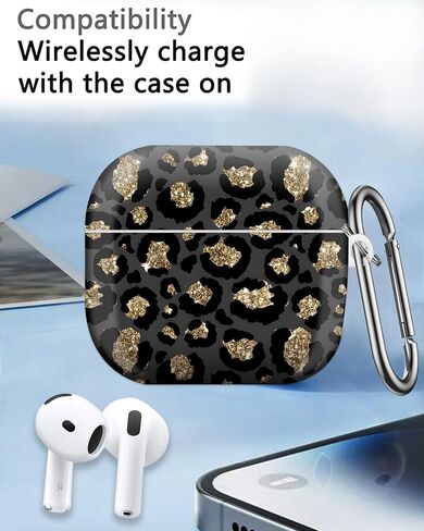 حالة متوافقة مع Airpod 4th Generation 2024 ، غطاء حالة وقائية مقاومة للصدمات مع سلسلة مفاتيح للنساء ، و accessorie شحن حالات Airpod 4th - Coffee Bean in Kuwait