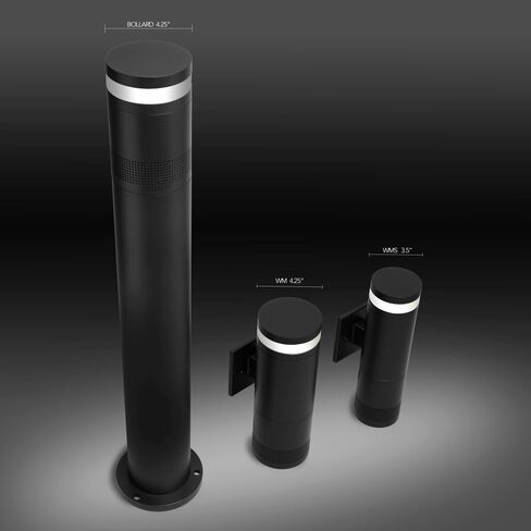 OSD Eclipse Series Bollard Outdoor Landscaping Speaker with LED Light in Kuwait