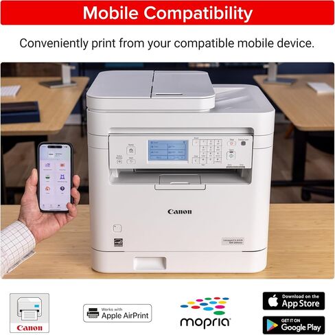 Canon imageCLASS MF269dw II - Print, Copy, Scan, Fax, Wireless, 2-Sided Laser Printer with Auto Document Feeder, Works with Alexa in Saudi Arabia