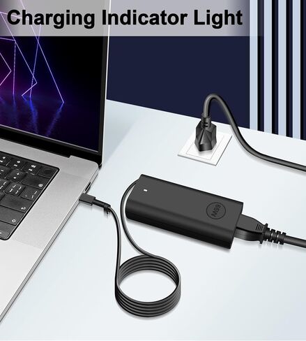65W 4.5x3.0mm Charger for Dell inspiron 13 15 14 17 3000 5000 7000 2-in-1 Laptop 5559 5558 5555 OptiPlex 3000 3020 3040 Micro Charger with Replaceable Tips 7.4x5.0mm in Saudi Arabia
