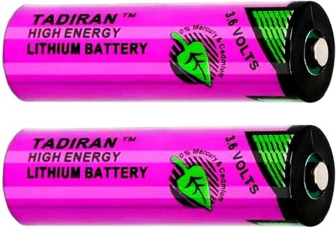 2 PCS SL-360 TL-5903 2400mAh 3.6V PLC Battery, TL-5903 3.6V AA Lithium Battery for Siemens S7-400 6ES7971-0BA00 Tadiran TL-5903 in Saudi Arabia