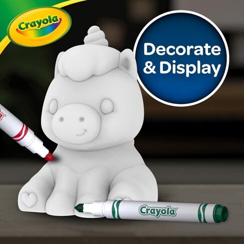 Crayola Light Ups Unicorn Figure, Recolorable Light Up Toy, Gift for Kids, 4, 5, 6, 7 in Saudi Arabia