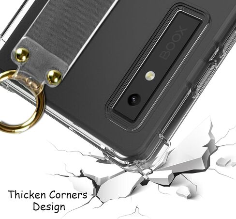 Clear Case for 6.13" Boox Palma Mobile ePaper/Boox Kant/Boox Kant 2 - Premium Slim Silicone Cover with Thicken Corners Ultrathin and Transparent (clear) in Saudi Arabia