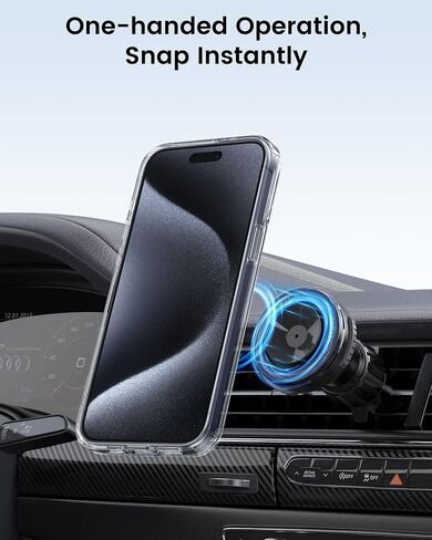 SODI for iPhone 15 Pro Max Case, Fit Wireless Accessory, Magnetic Phone Case with Built-in Camera Stash Stand, Shockproof & Scratch-Resistant Back Cover Kickstand for iPhone 15 Pro Max 6.7" Black in Saudi Arabia