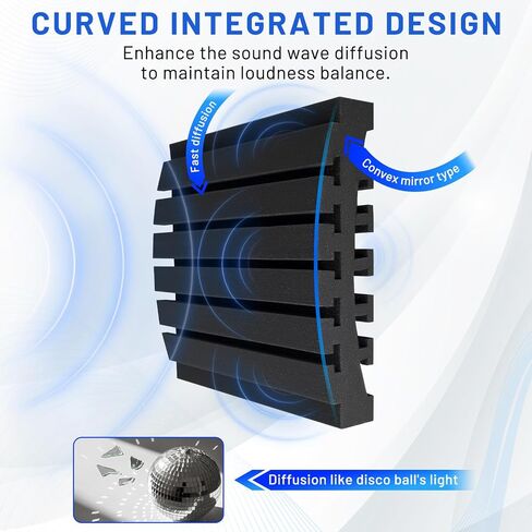 Studio Monitor Isolation pads for 5 Inches Monitors, 2 Pack High Density Acoustic Speaker Isolation Pads Foam in Saudi Arabia