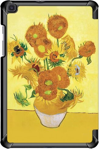 Berkin Arts Samsung Galaxy Compatible with Tab S6 Lite Case 10.4 Inch Model SM-P610/P613/P615/P619Tri-Fold Stand Cover Fauvism Vibrant Expressive Colorful (View of Collioure by Matisse) in Saudi Arabia
