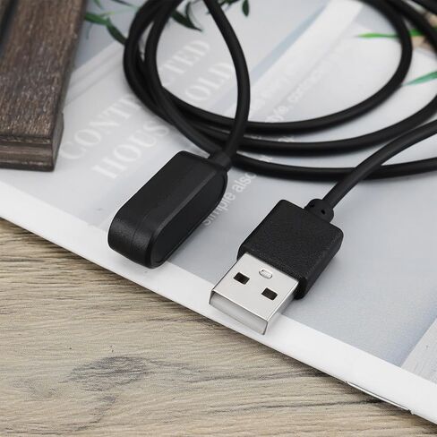 Sing F Ltd 2PCS Smart Watch USB شحن كابل استبدال الجزء المغناطيسي كبل الشاحن USB Magnetic Smart Watch Charger متوافق مع Oppo Watch Free OWW206 (أبيض) in Kuwait