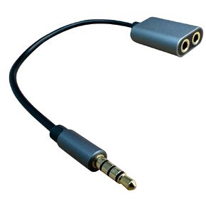 Audio Splitter, Headphone Splitter for 2 Headphones, Headphone Jack Splitter, Dual Aux Cord Splitter, Dual Headphone Adapter, PC Audio Splitter, Multiple Headphone Splitter