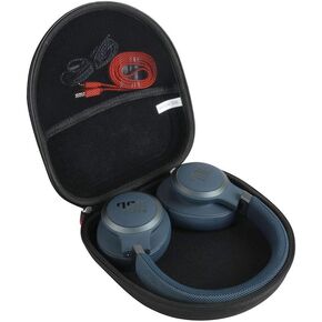 Hermitshell Hard Travel Case for JBL Tune 510BT / JBL Tune 710BT / JBL Live 650 BT/JBL Tune 660NC NC Noise Cancellation Around-Ear Wireless Headphone (Blue)