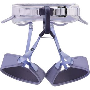 PETZL CORAX LT Women Comfortable, Durable Women's Harness for a Variety of Climbing objectives, XS, Lilac White