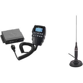 Cobra 75 All Road Wireless CB Radio + Cobra HGA 1500 Magnetic Mount CB Antenna