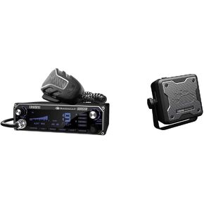 Uniden BEARCAT 980 40-Channel SSB CB Radio and Uniden (BC15) 15-Watt External Communications Speaker Bundle