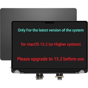 14 inches Screen Replacement for MacBook Pro M3 A2992 EMC 8407 2023 LCD Full Screen Display Assembly (Black)