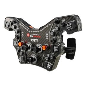 ASETEK Forte Formula Gaming Steering Wheel | Sim Racing Steering Wheel for PC | Premium Steering Wheel Gaming for PC & Simulators | High Precision & Customizable Controls