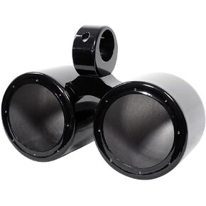 Rockville DMAC65B Dual 6.5" Black Aluminum Wakeboard Tower Speaker Enclosure