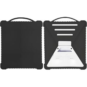 Starlink Mini Protective Cover, Military-Grade Silicone Case for Starlink Mini Dish, Shockproof, Anti-Bump, UV-Resistant & Lightning-Proof Full Cover Shell, Fits 12.2 x 10.63 Inches, Black