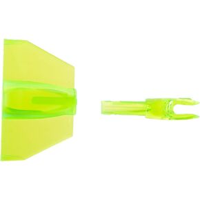 Easton G Nock Large Groove Fl Grn 12pk
