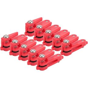 Diydeg 10Pcs Heavy Tension Snap Release Clips for Weight, Planer Board, Kite, Trolling Fishing, Offshore Fishing Equipment Accessories, Heavy Tension Outrigger Line Clip Snap Release Clip