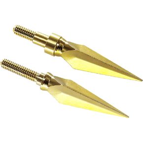 Traditional Bow Hunting Broadheads 150 Grains 100 Grains 12Pk One-Piece Broad Head,Archery Target Tip, Arrow Heads,Archery Field Points