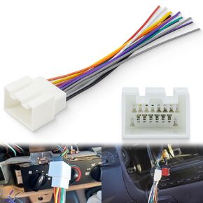 Radio Wiring Harness Connector for Ford 1999-2006 F150/F250 Ranger Explorer Escape, 1998-2005 Lincoln Mercury