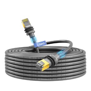 Starlink Gen 3 Cable 100 FT, 26AWG Starlink Replacement Cable, CMX CMR Rated, 2000Mbps, Starlink V3 Extension Ethernet Cable, Waterproof, UV Resistant for Starlink Generation 3