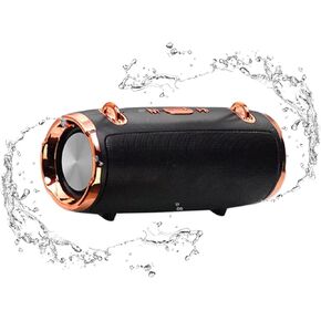 Portable Wireless Bluetooth Speakers, Outdoor Sports Speakers with Bluetooth 5.0, IPX5 Waterproof, 3D Stereo, 8 Hours Playback time, with HD Sound for Pool, Beach, Bike, Travel