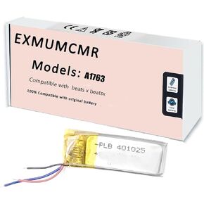 3.8V 120mAh A1763 A1773 Battery Replacement for Beats x beatsx MNLV2LL/A MR3L2LL/A MLYE2LL/A MLYG2LL/A Beats X