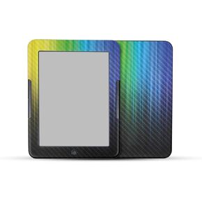 Tablet Skin Compatible with Barnes & Noble Nook GlowLight 4 (2021) - Blue Modern Camo - Premium 3M Vinyl Protective Wrap Decal Cover - Easy to Apply | Crafted in The USA by MightySkins