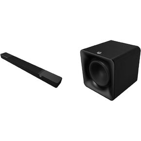 Klipsch Flexus CORE 200 3.1.2 Channel Sound Bar Bundle with SUB 100 10" Subwoofer