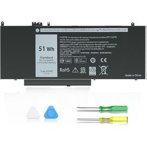 SLE-TECH 97Wh 6GTPY Laptop Battery for Dell XPS 15 9550 9560 9570 7590 Vostro 7500 7590 4GVGH 1P6KD 5XJ28 GPM03 P56F Inspiron 15 7500 7501 7590 7591 Precision 5520 5530 5540 5510 6-cell Laptop Battery