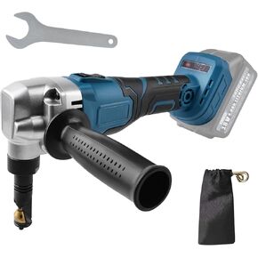 Cordless Metal Nibbler for Makita 18V Battery, 800W Sheet Steel Cutter with 2200RPM Brushless Motor, 360 Degree Rotating Blades for Cutting Stainless Steel, Aluminium, Plastic (Battery not Included) in Kuwait
