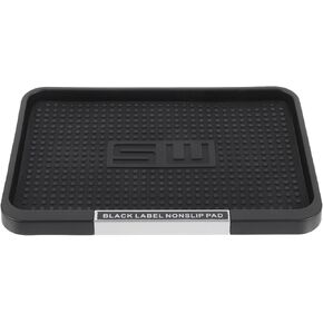 Car Dashboard Non Slip Mat Samll Multifunction Slip Vehicle Perfume Phone Pad Mat Black Universal Vehicle Storage Tray for Coin Cell Phone Key Sunglasses